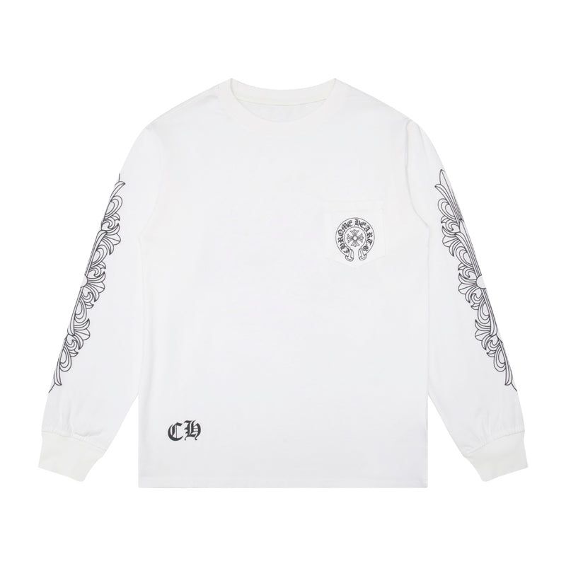 Men's Long-Sleeve T-shirt Sweatshirt K8008